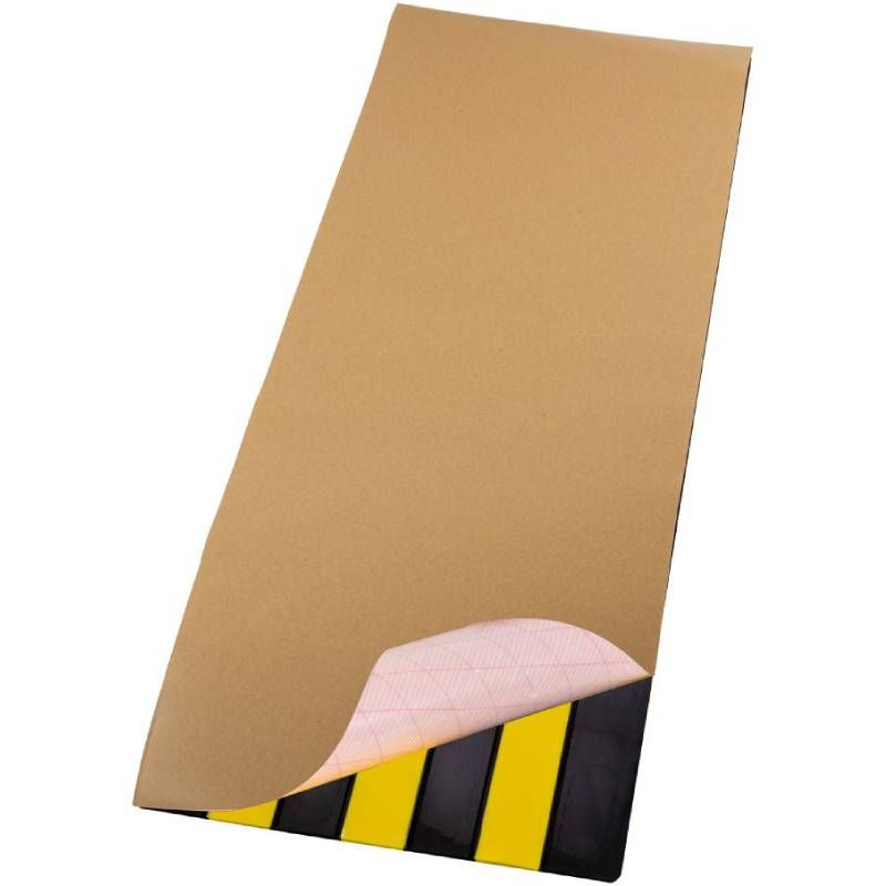 Adhésif double face pour bande de guidage 4 nervures