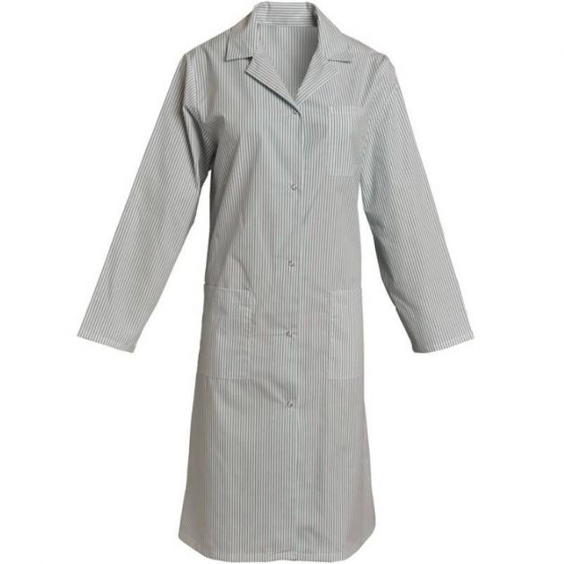 Blouses femmes polycoton manches longues rayé vert Blouses femmes polycoton manches longues rayé vert