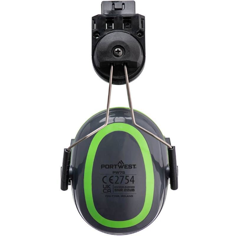 Casque anti-bruit HV Extreme Gris /Vert