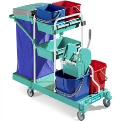 Chariot de ménage complet Green Line plus TTS