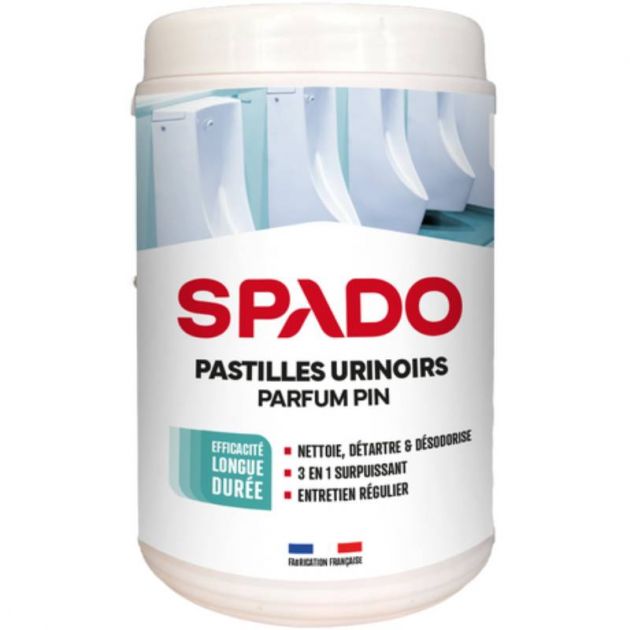 Pastilles désodorisantes antitartres urinoirs - boîte de 40