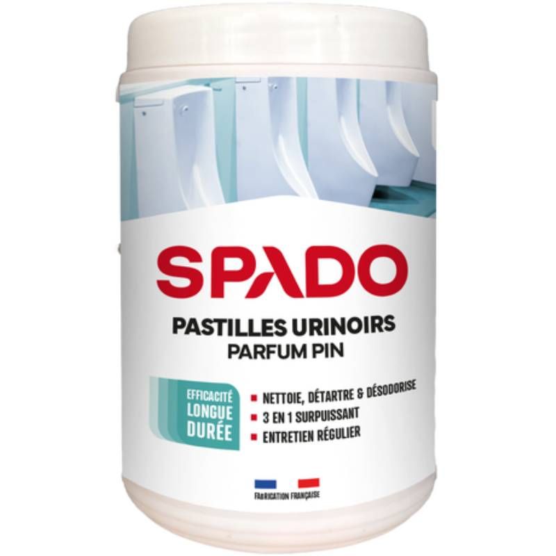 Pastilles désodorisantes antitartres urinoirs - boîte de 40
