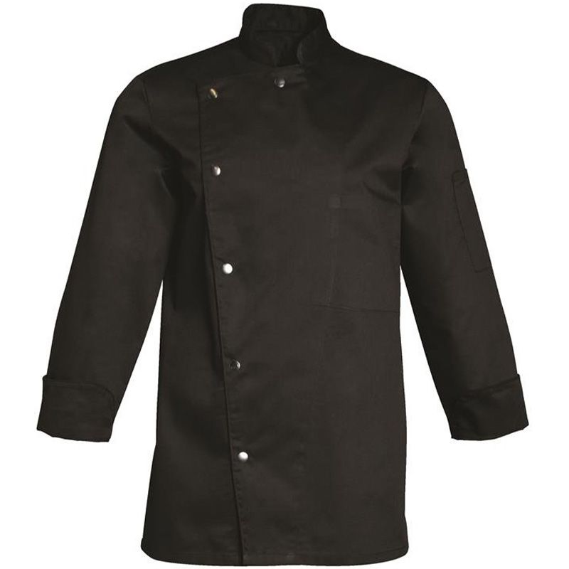 Veste cuisine noir face
