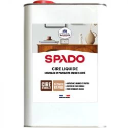 Cire liquide parquets et bois bidon de 5 L St Wandrille