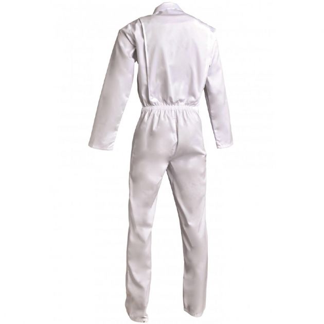 Combinaison agroalimentaire blanche dos