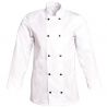 Veste manches longues 50% poly 50% Blanc