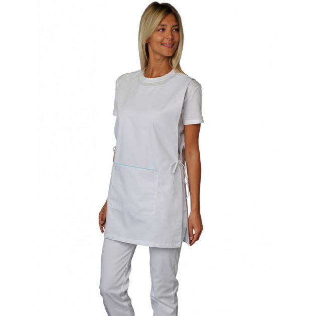 Chasuble de travail femme porté