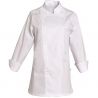Veste blanche femme manches longues face