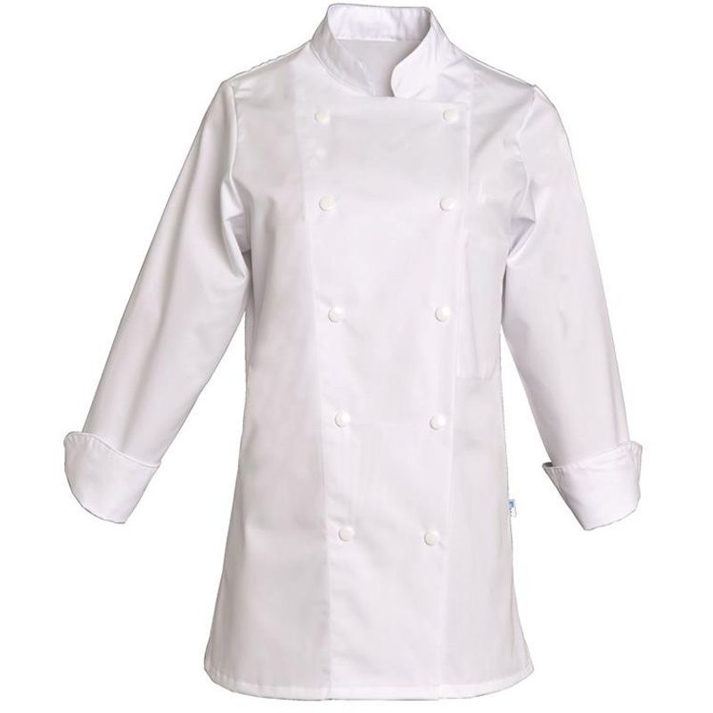 Veste blanche femme manches longues face