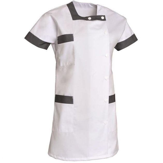 Tunique manches japonaises gris face