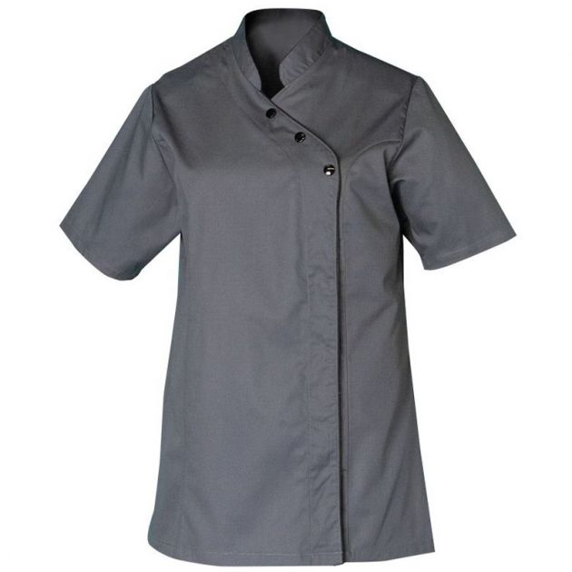 Tunique manches courtes anthracite face