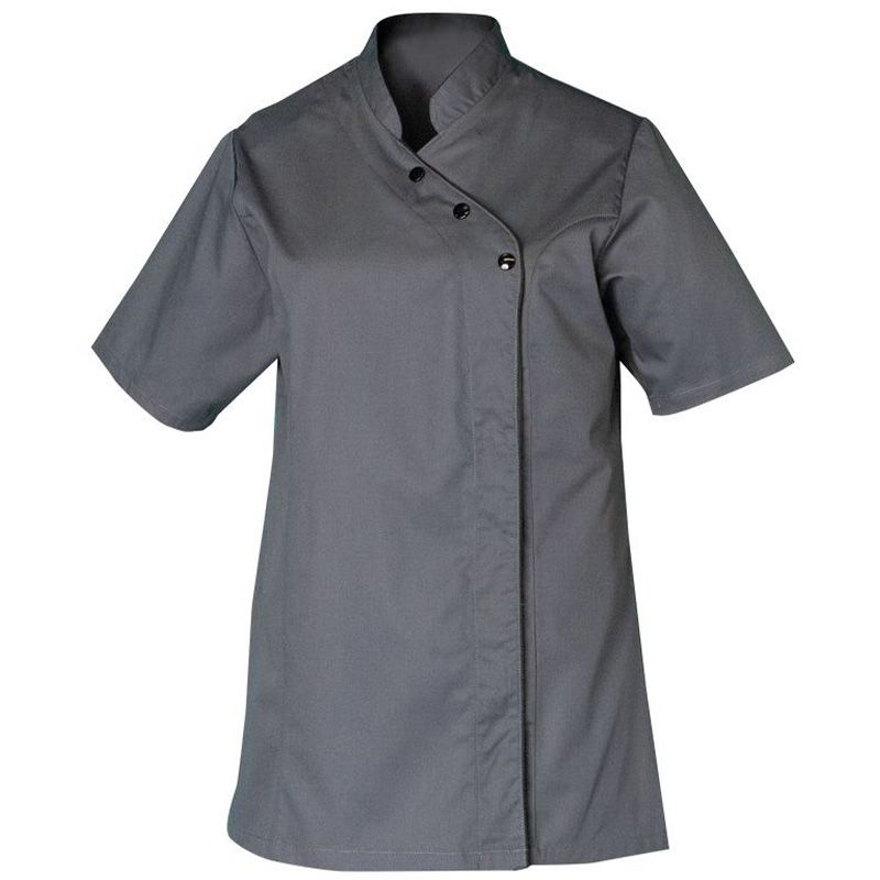 Tunique manches courtes anthracite face