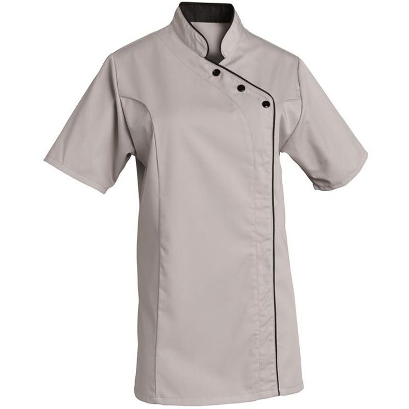 Tunique manches courtes gris face