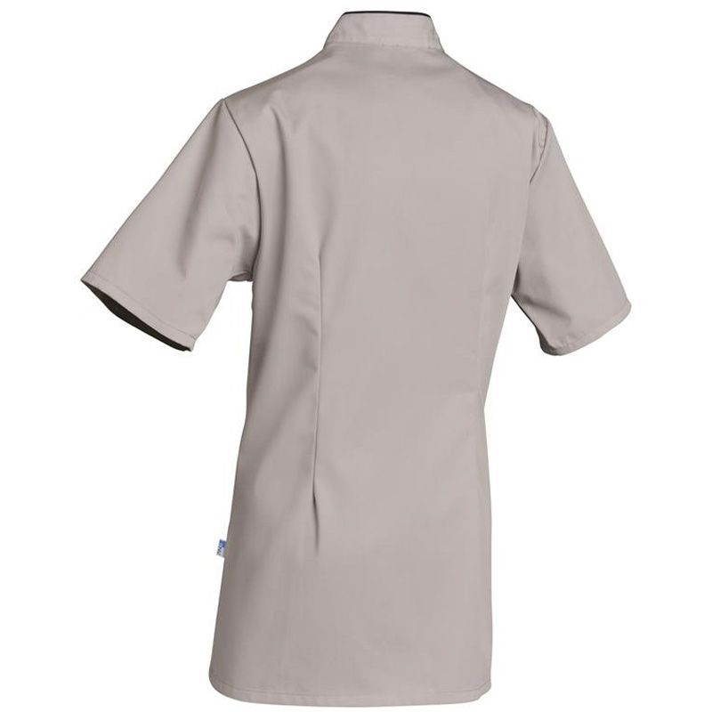 Tunique manches courtes gris dos