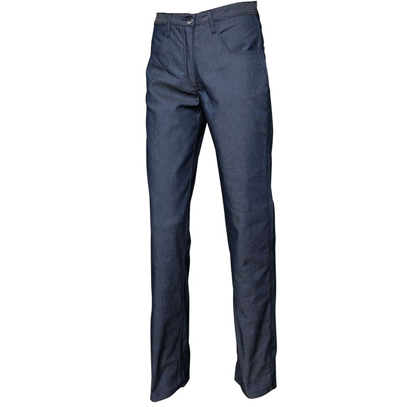 Jean coupe stretch coton bleu face