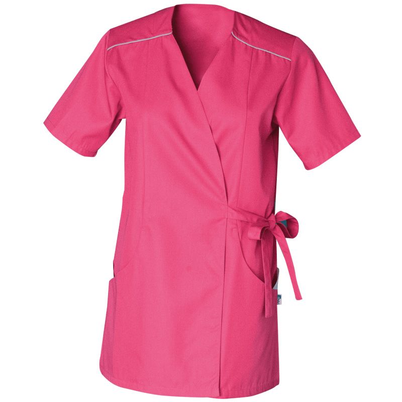 Tunique en matières recyclées rose