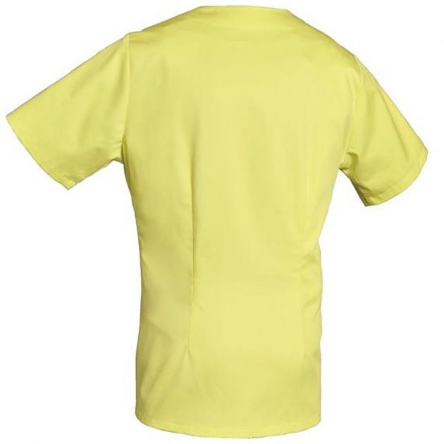 Tunique femme manches courtes vert d'eau dos