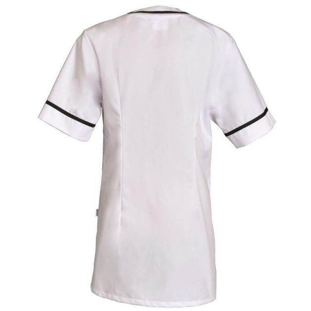 Tuniques design bicolore blanc dos