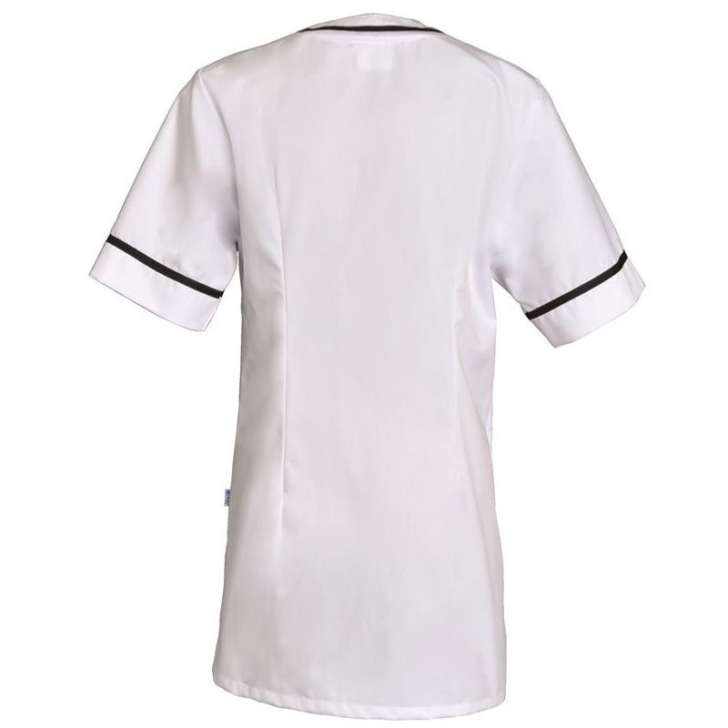 Tuniques design bicolore blanc dos