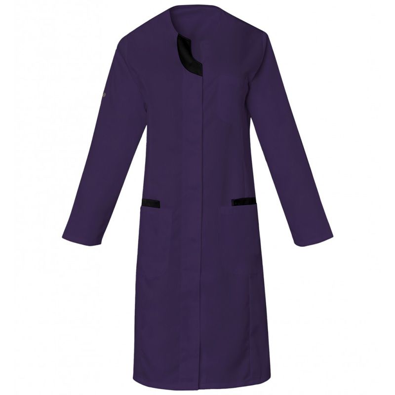 Blouse manches réglables violet