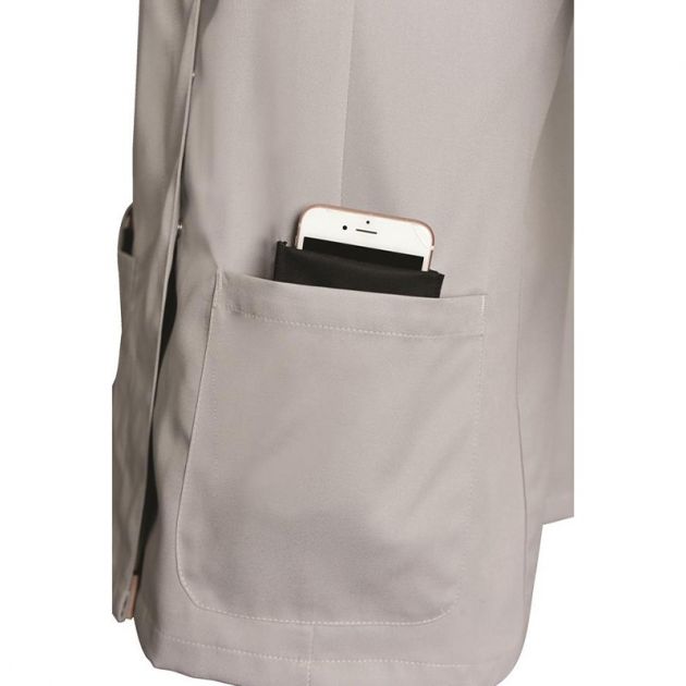 Tunique sans manches encolure goutte poche