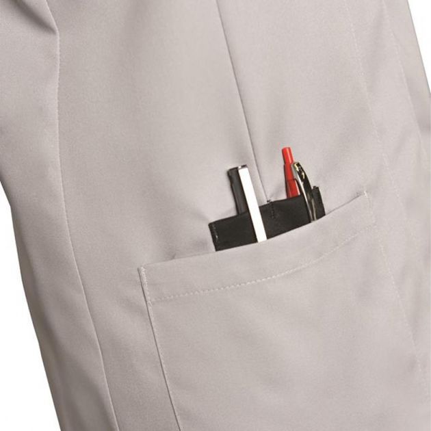 Tunique sans manches encolure goutte porte stylos