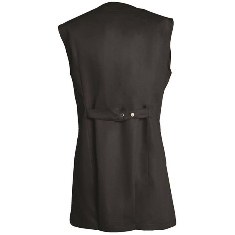 Tunique sans manches encolure goutte noir dos