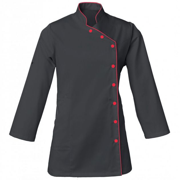 Tunique design manches réglables noir