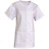 Tunique manches courtes kimono blanc face