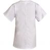 Tunique manches courtes kimono blanc dos