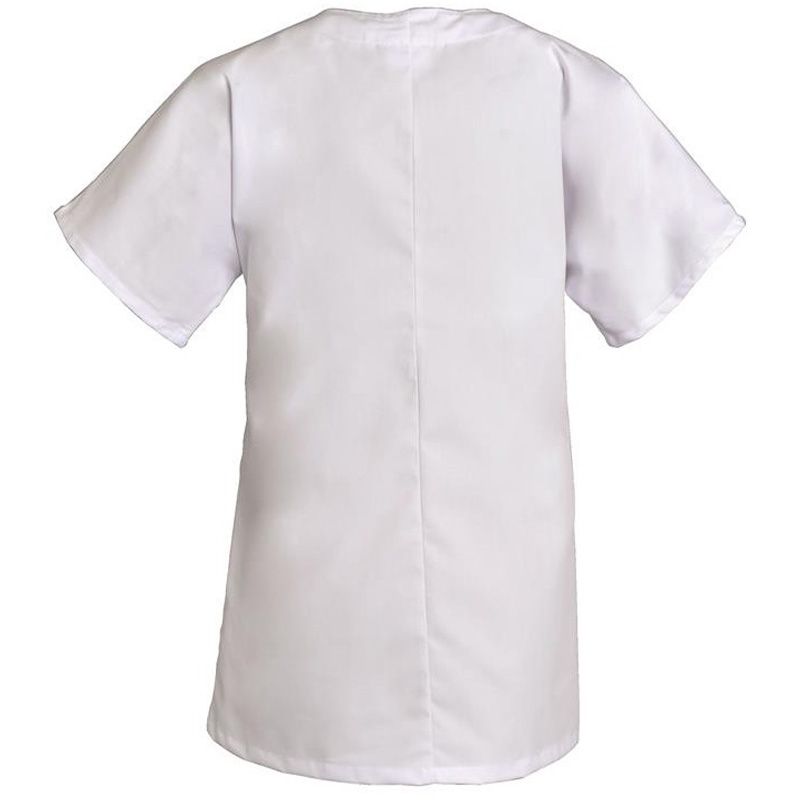 Tunique manches courtes kimono blanc dos