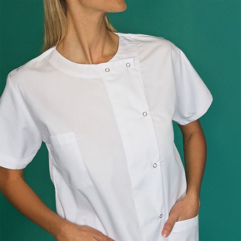 Tunique manches courtes kimono poches