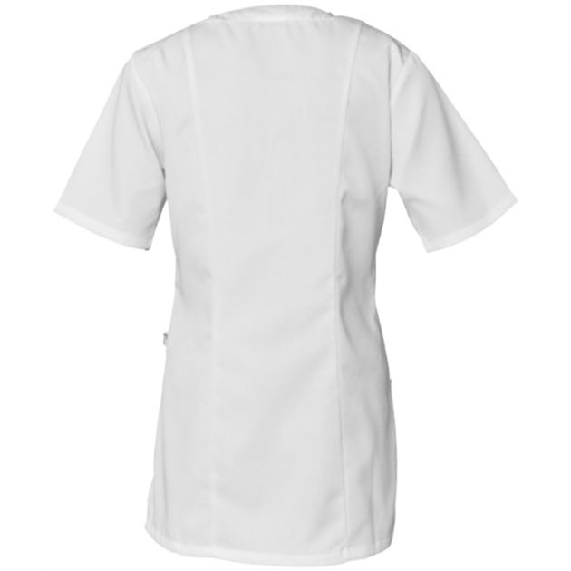 Tunique col V blanc dos