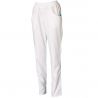 Pantalon en matières récyclées blanc quart