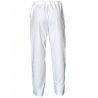 Pantalon en matières récyclées blanc dos
