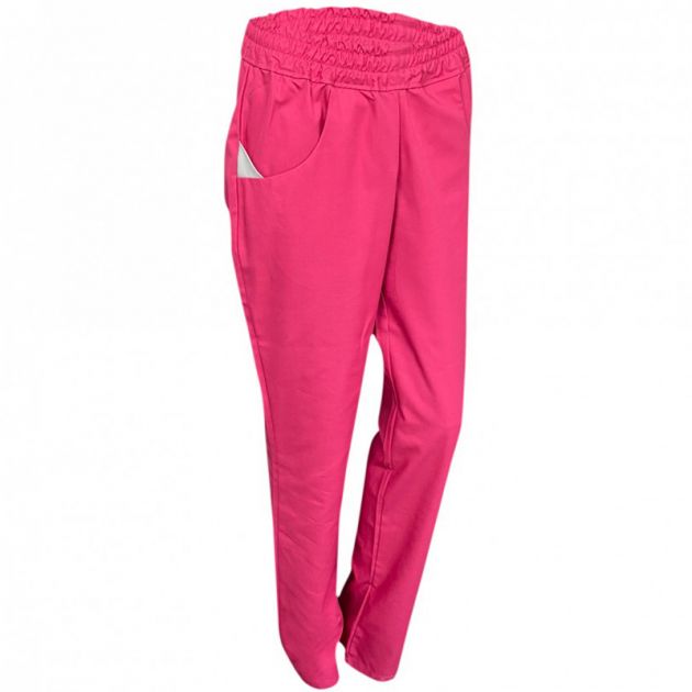 Pantalon en matières récyclées rose quart