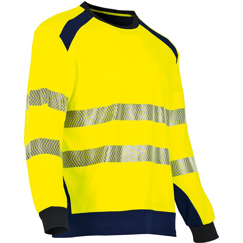 T-shirt longues manches HV jaune