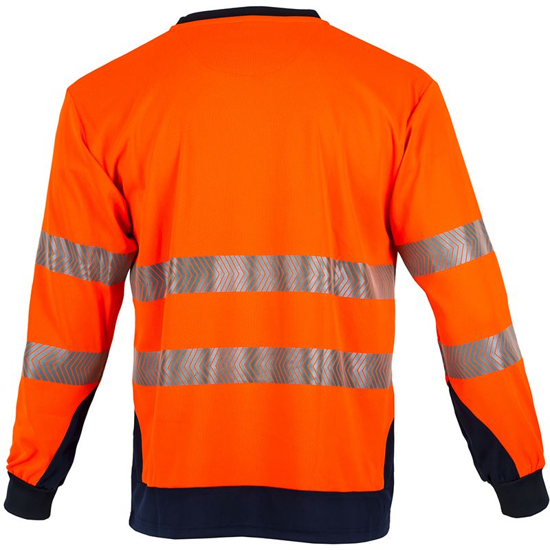 T-shirt longues manches HV orange