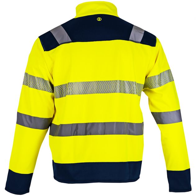 Veste polaire HV jaune