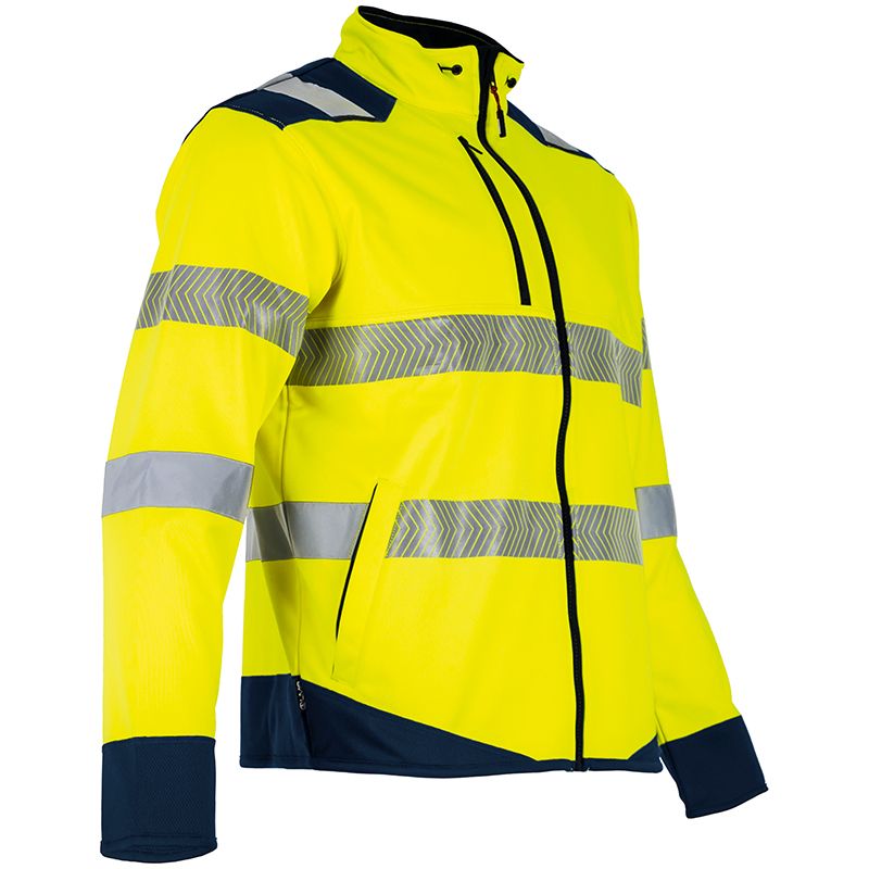 Veste polaire HV jaune