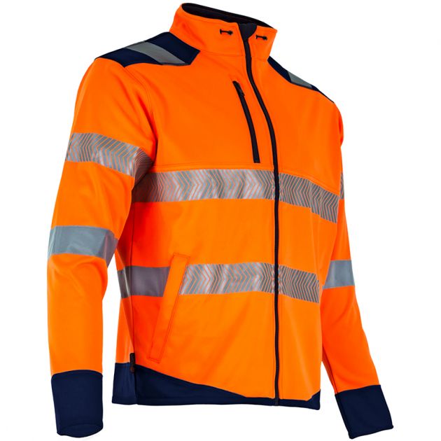 Veste polaire HV orange