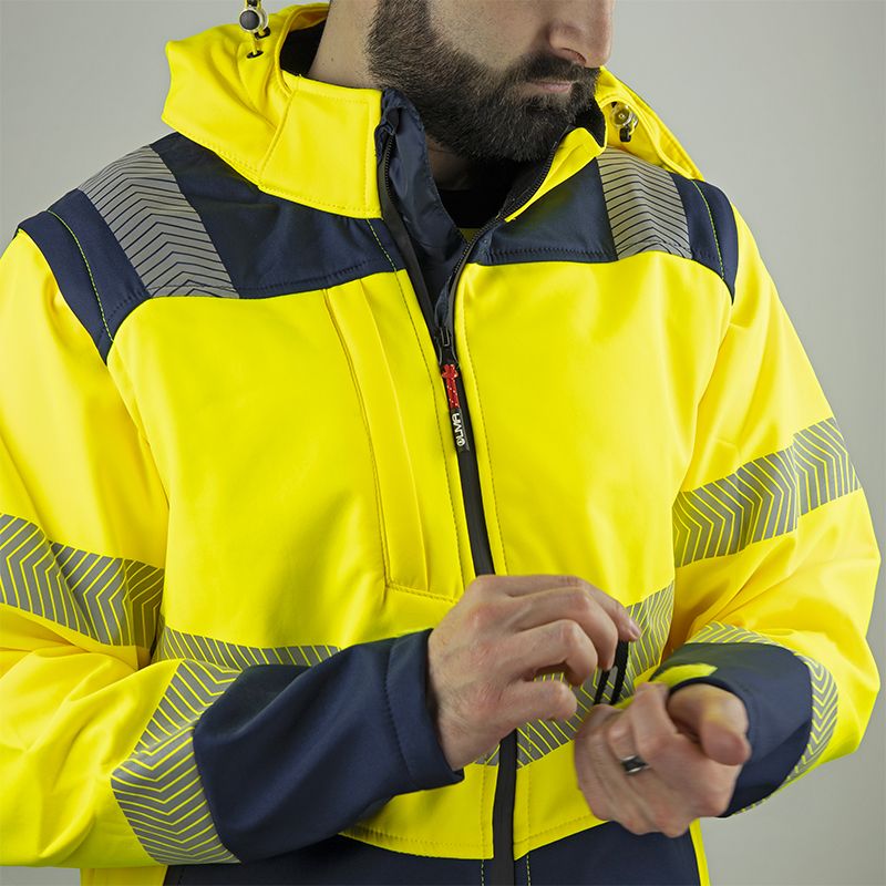 Veste Softshell HV jaune