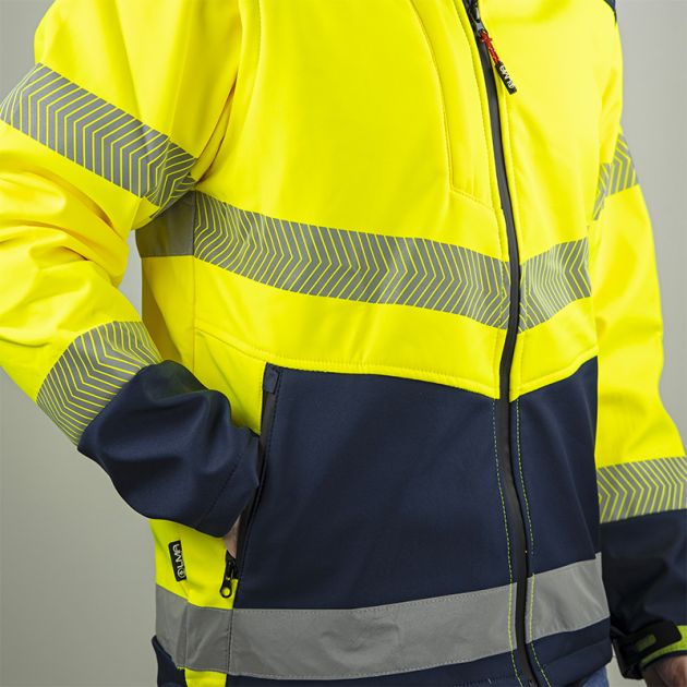 Veste Softshell HV jaune