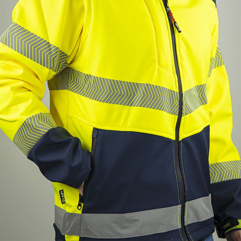 Veste Softshell HV jaune