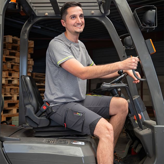 Bermuda stretch gris