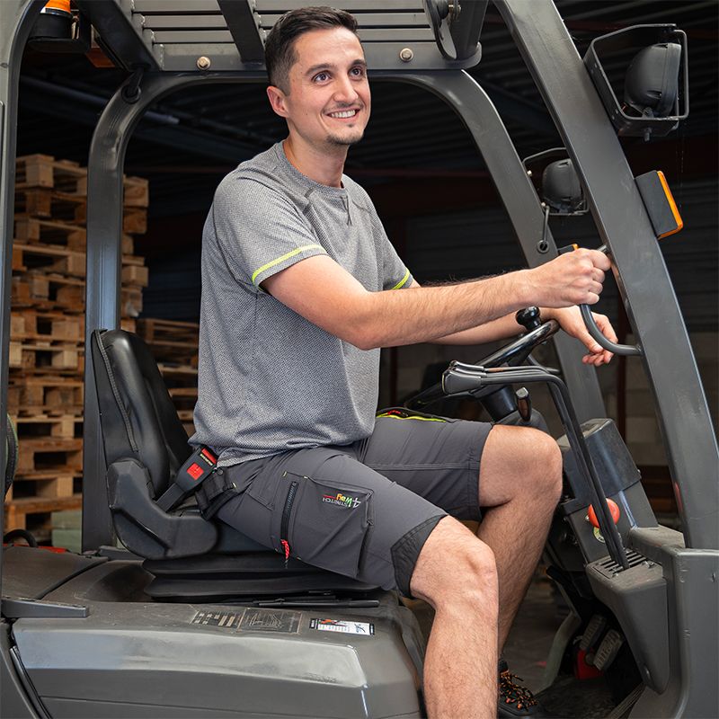 Bermuda stretch gris