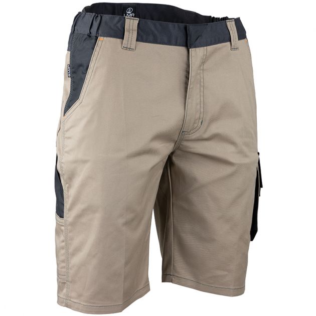 Bermuda bicolore beige