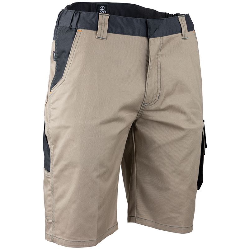 Bermuda bicolore beige