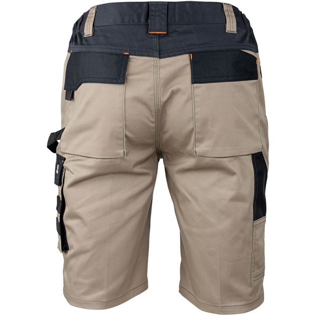 Bermuda bicolore beige