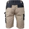 Bermuda bicolore beige